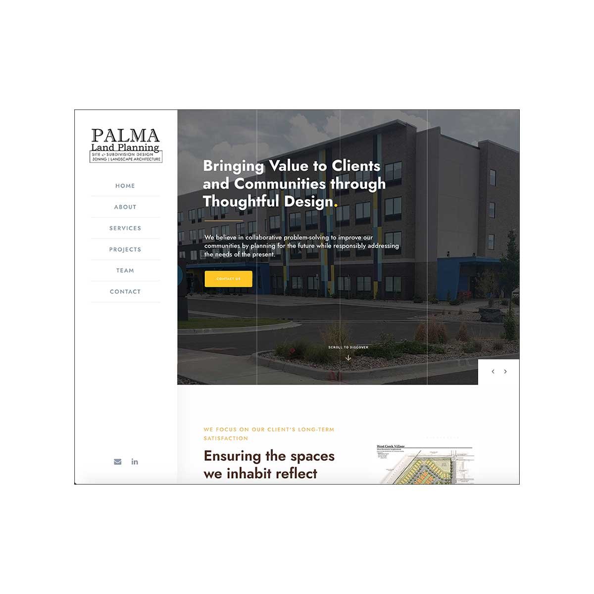 Palma Land Planning Website